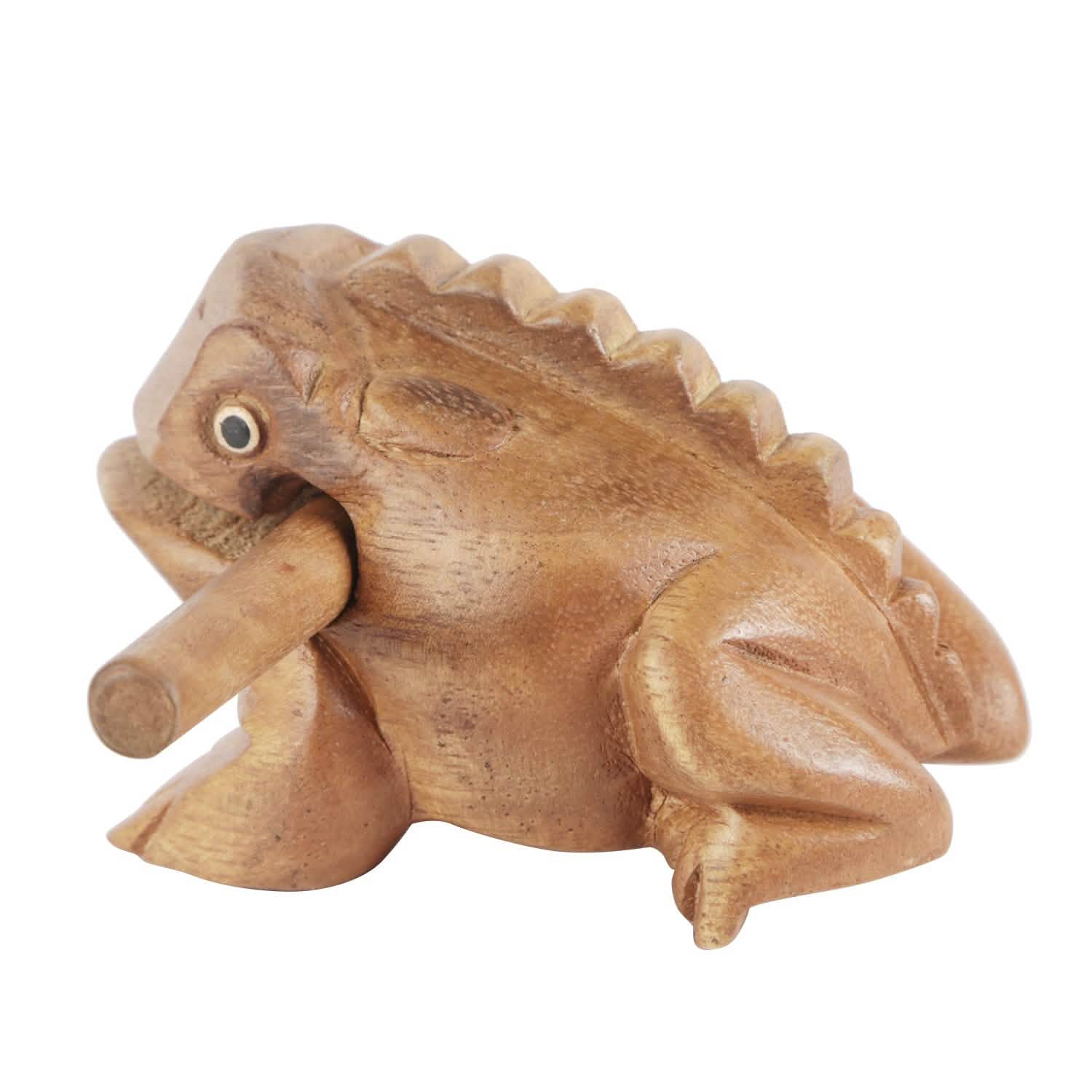 Wooden Frog Percussion Instrument