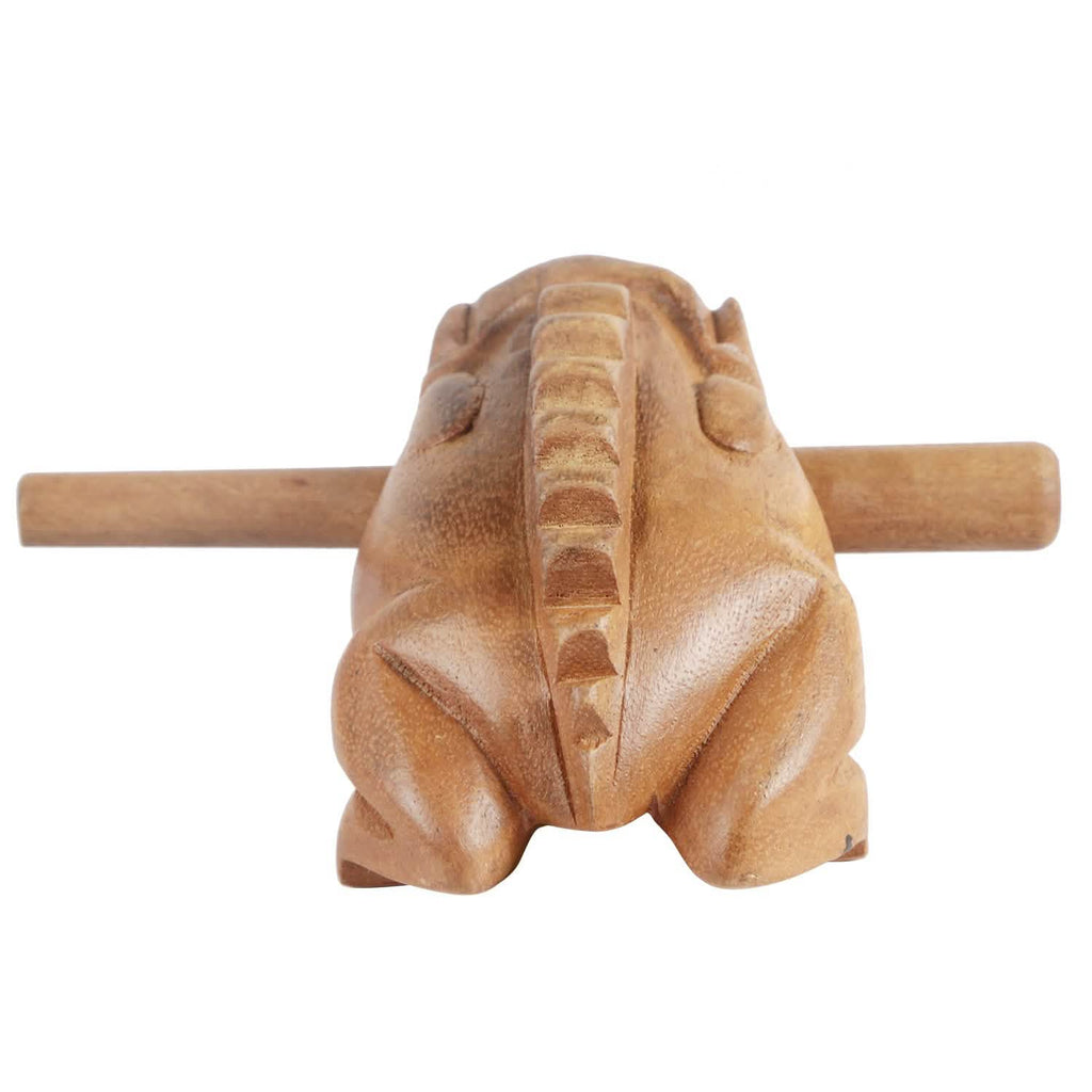 Wooden Frog Percussion Instrument
