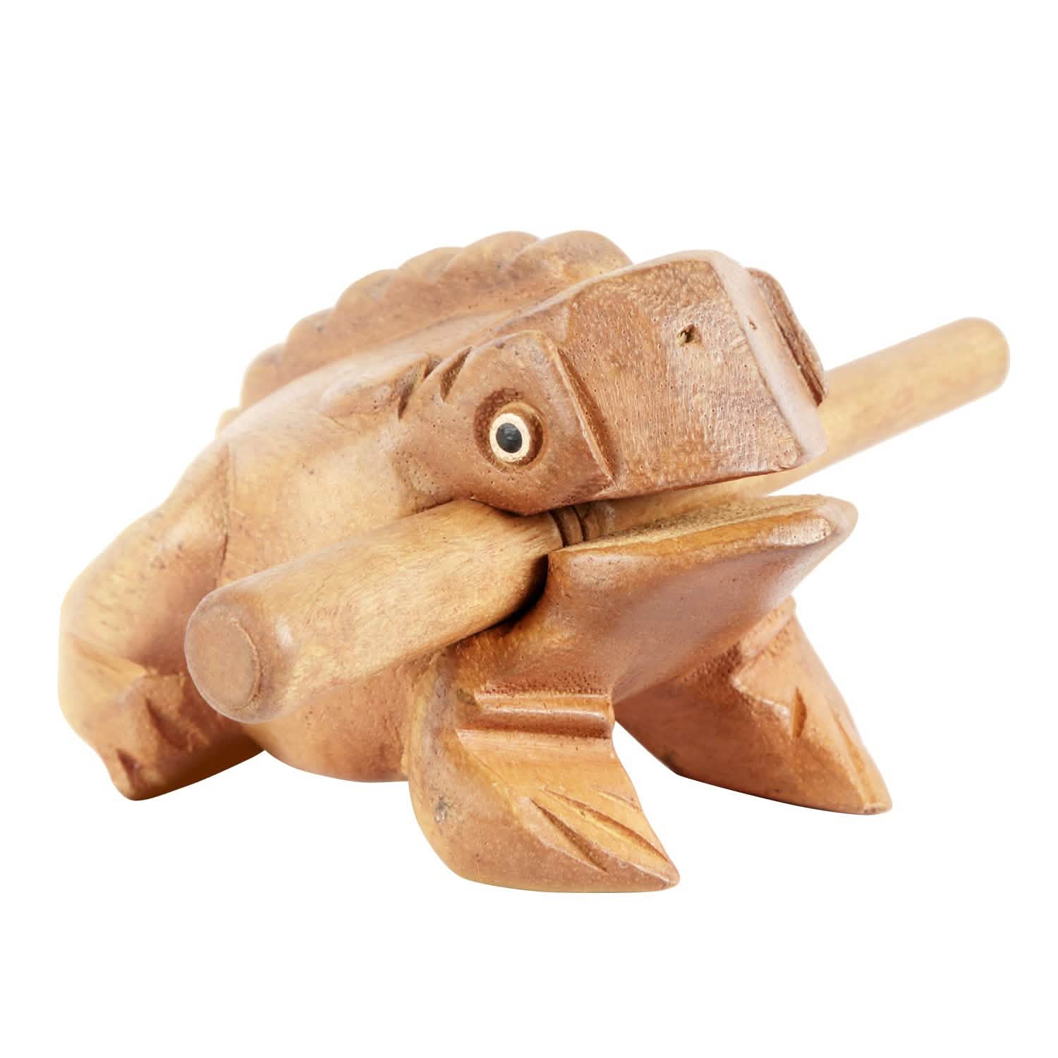 Wooden Frog Percussion Instrument