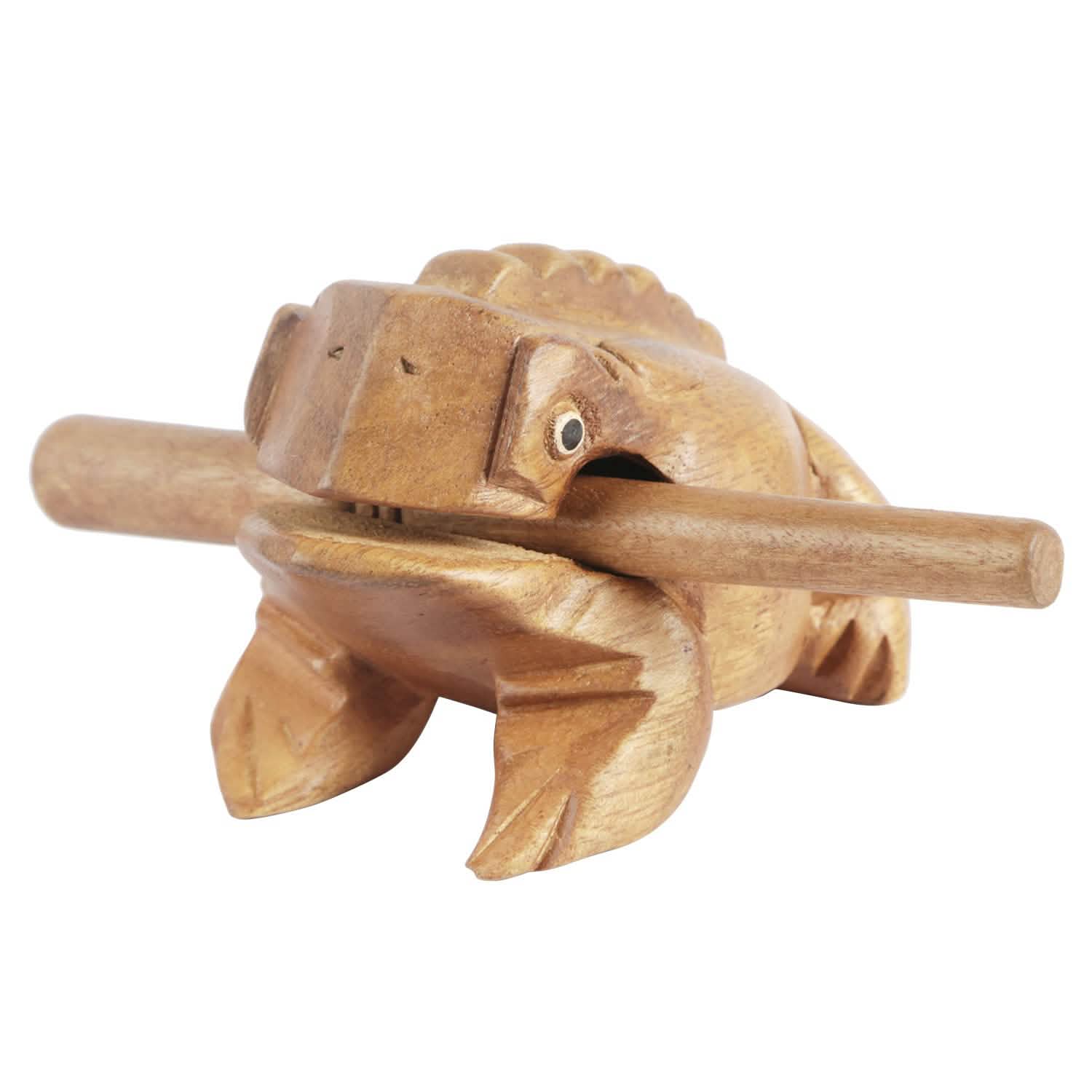 Wooden Frog Percussion Instrument