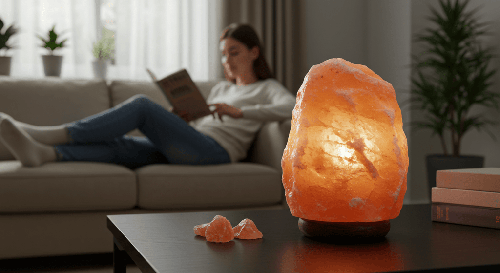 Himalayan Salt Lamp (4-5 lbs)